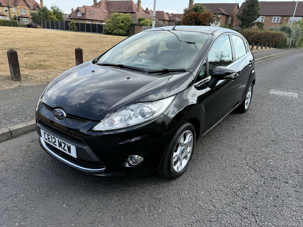 Ford Fiesta Hatchback 1.4 Zetec 2012 CE12MZW Black