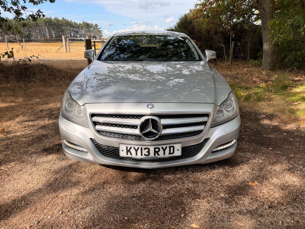 Mercedes-Benz CLS 3.0 Cls350 Cdi V6 Blueefficiency Coupe G-tronic E Silver #4