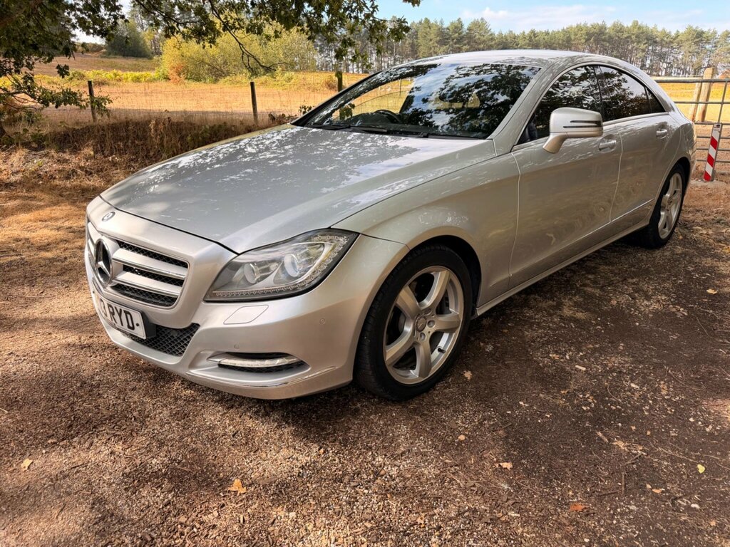 Mercedes-Benz CLS 3.0 Cls350 Cdi V6 Blueefficiency Coupe G-tronic E Silver #2