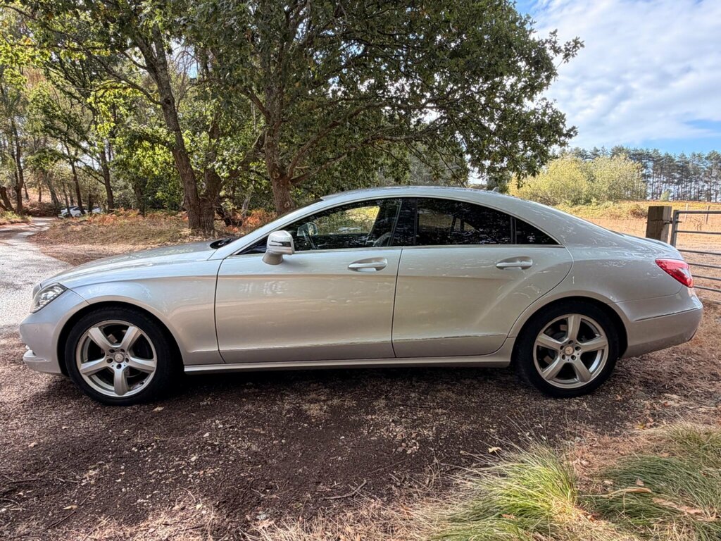 Mercedes-Benz CLS 3.0 Cls350 Cdi V6 Blueefficiency Coupe G-tronic E Silver #5