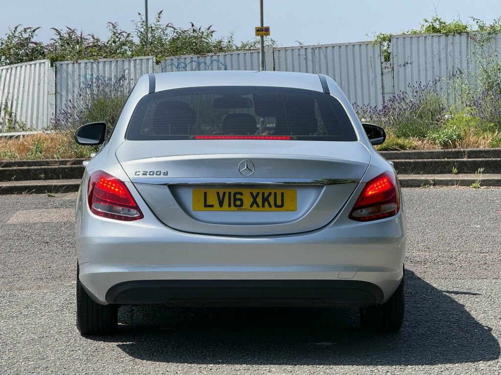 Mercedes-Benz C Class 1.6 C200d Se Saloon G-tronic Euro 6 S Silver #6