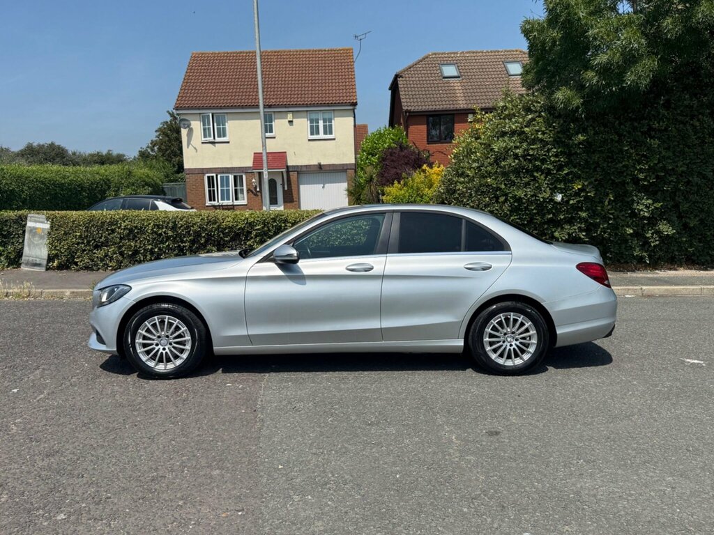 Mercedes-Benz C Class 1.6 C200d Se Saloon G-tronic Euro 6 S Silver #5