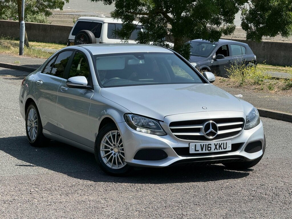 Mercedes-Benz C Class 1.6 C200d Se Saloon G-tronic Euro 6 S Silver #2