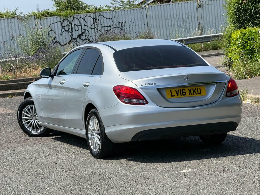 Mercedes-Benz C Class 1.6 C200d Se Saloon G-tronic Euro 6 S Silver #4