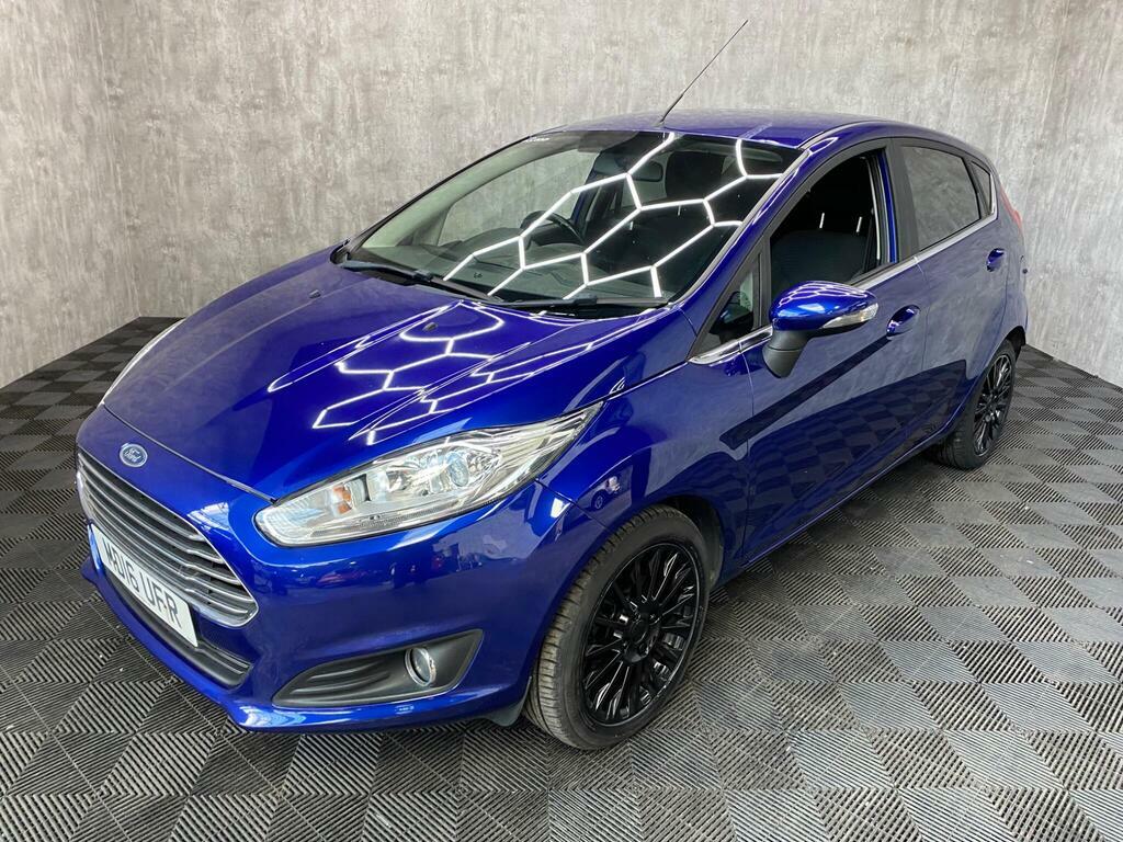 Ford Fiesta 1.0T Ecoboost Zetec Euro 6 S S Blue