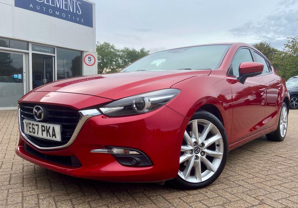 Mazda 3 2.2 Skyactiv-d Sport Nav Hatchback Red