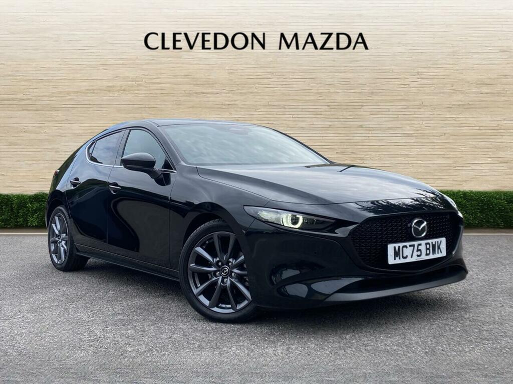 Mazda 3 2.5 E-skyactiv-g Mhev Exclusive-line Hatchback MC75BWK Black #6