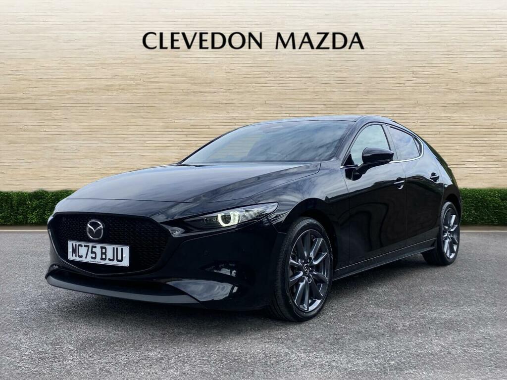 Mazda 3 2.5 E-skyactiv-g Mhev Exclusive-line Hatchback MC75BJU Black #3