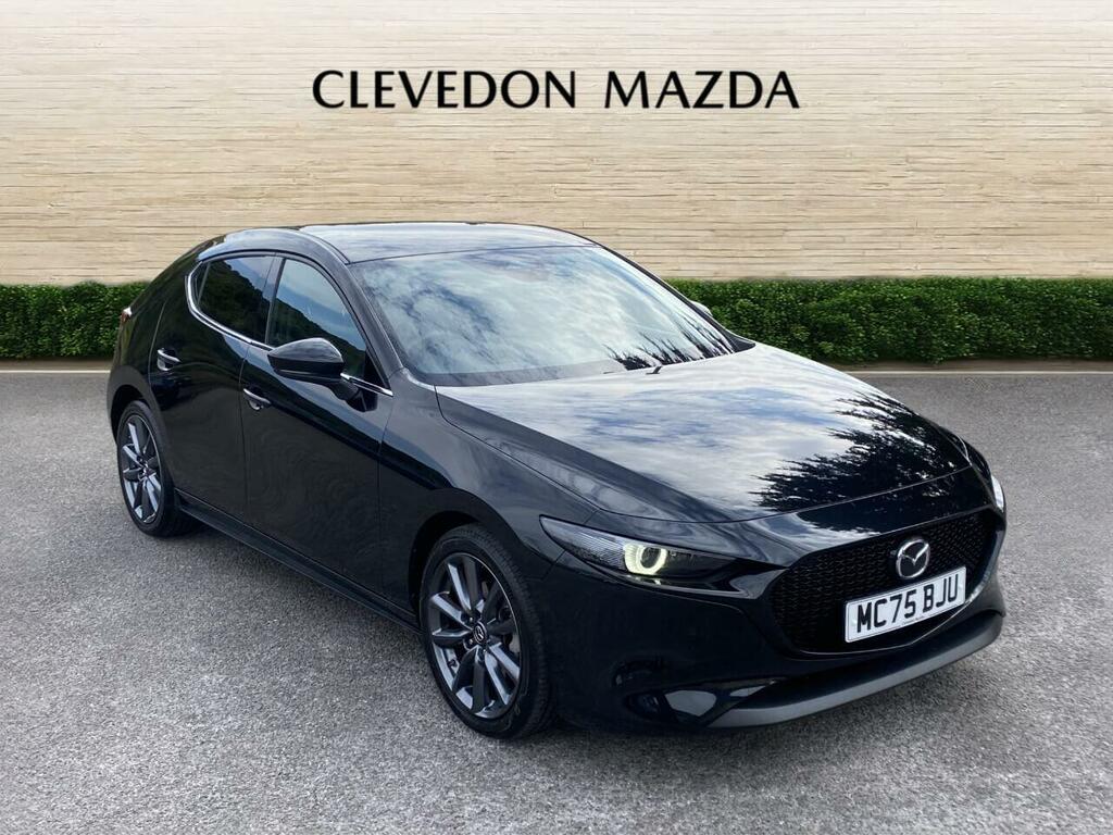 Mazda 3 2.5 E-skyactiv-g Mhev Exclusive-line Hatchback MC75BJU Black #5