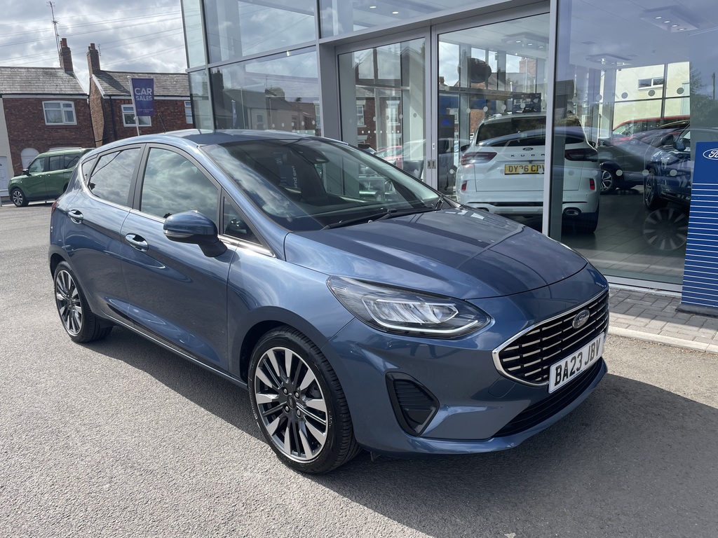 Ford Fiesta 1.0 Ecoboost Hbd Mhev 125 Titanium X Blue