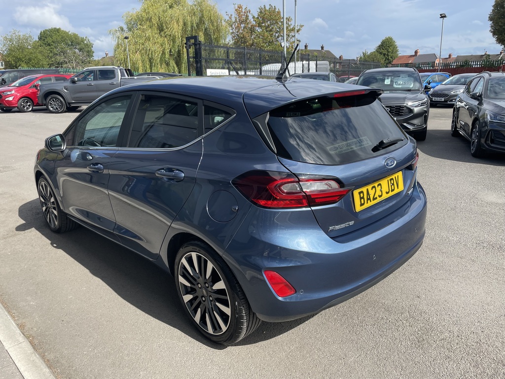 Ford Fiesta 1.0 Ecoboost Hbd Mhev 125 Titanium X Blue #4