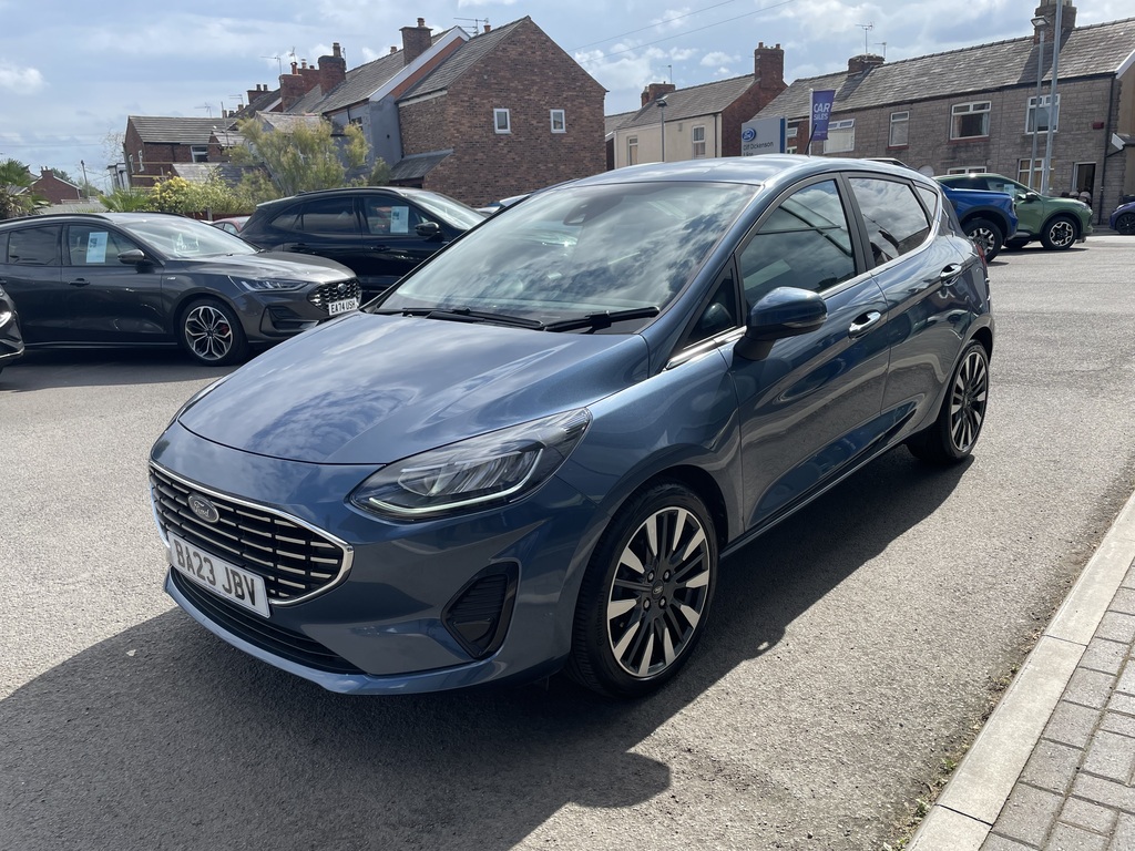Ford Fiesta 1.0 Ecoboost Hbd Mhev 125 Titanium X Blue #3