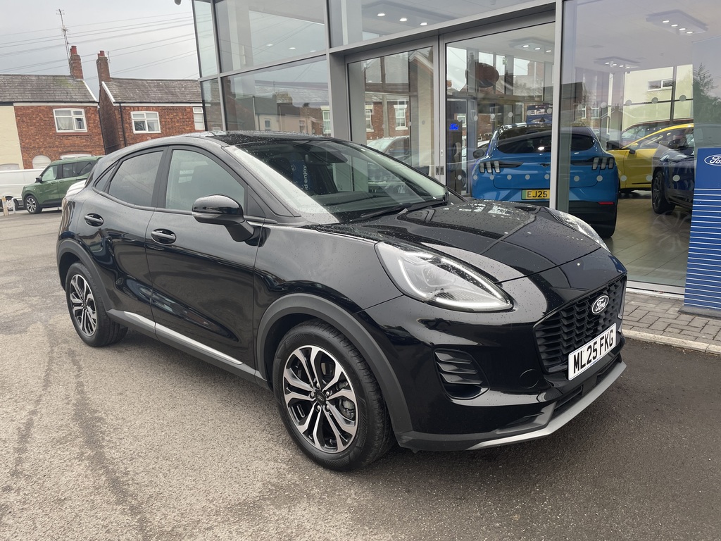 Ford Puma 1.0 Ecoboost Hybrid Mhev Titanium Black