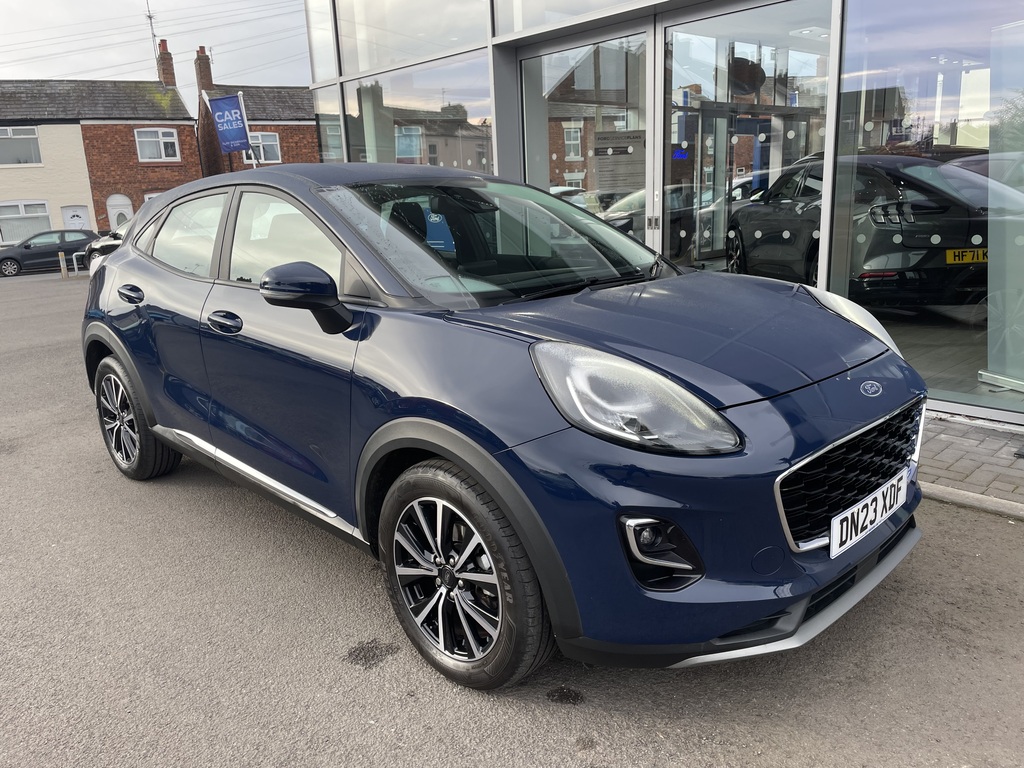 Ford Puma 1.0 Ecoboost Hybrid Mhev 155 Titanium Blue