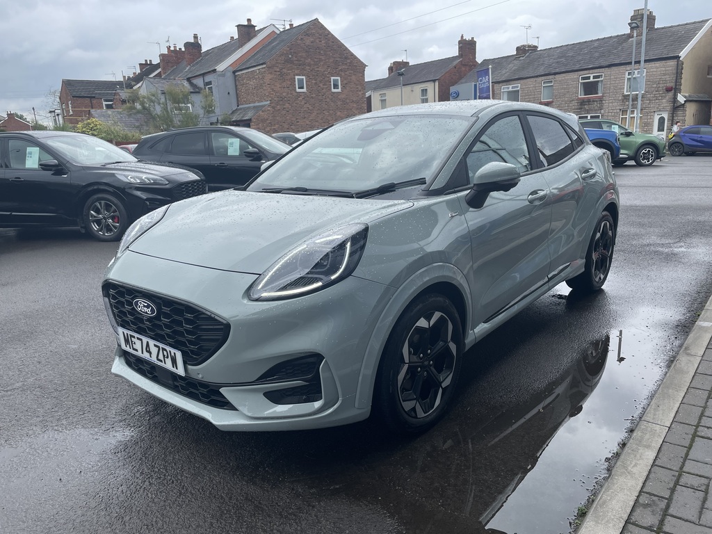 Ford Puma 1.0 Ecoboost Hybrid Mhev 155 St-line X Dct ME74ZPW Grey #3