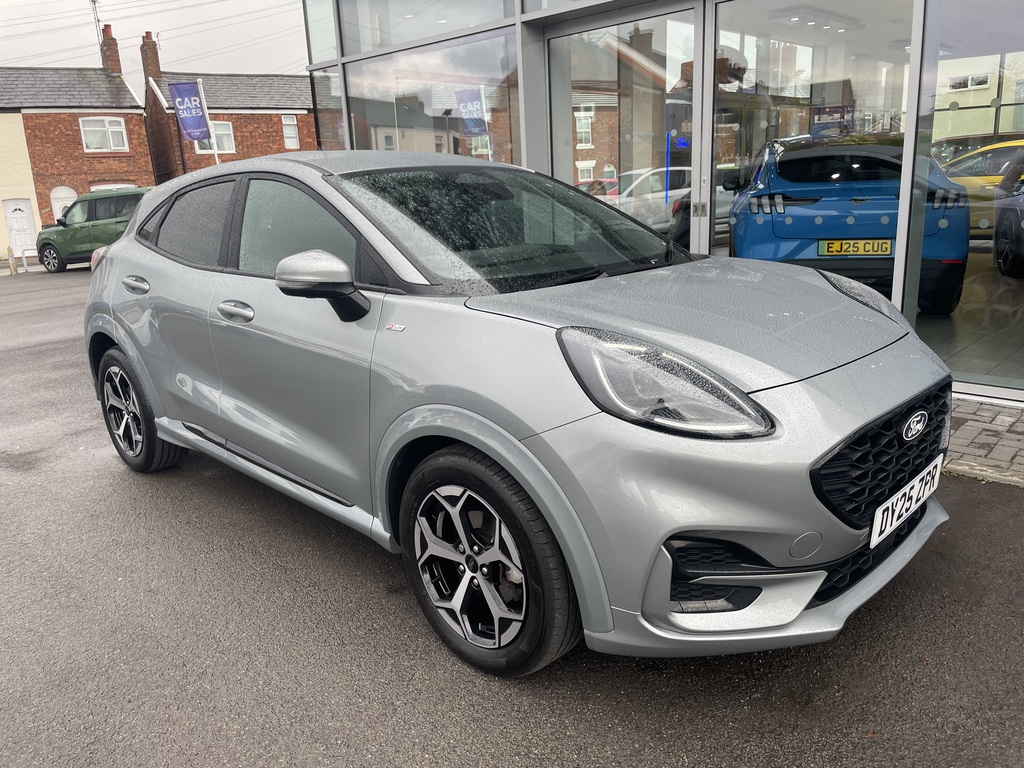 Ford Puma 1.0 Ecoboost Hybrid Mhev St-line Silver