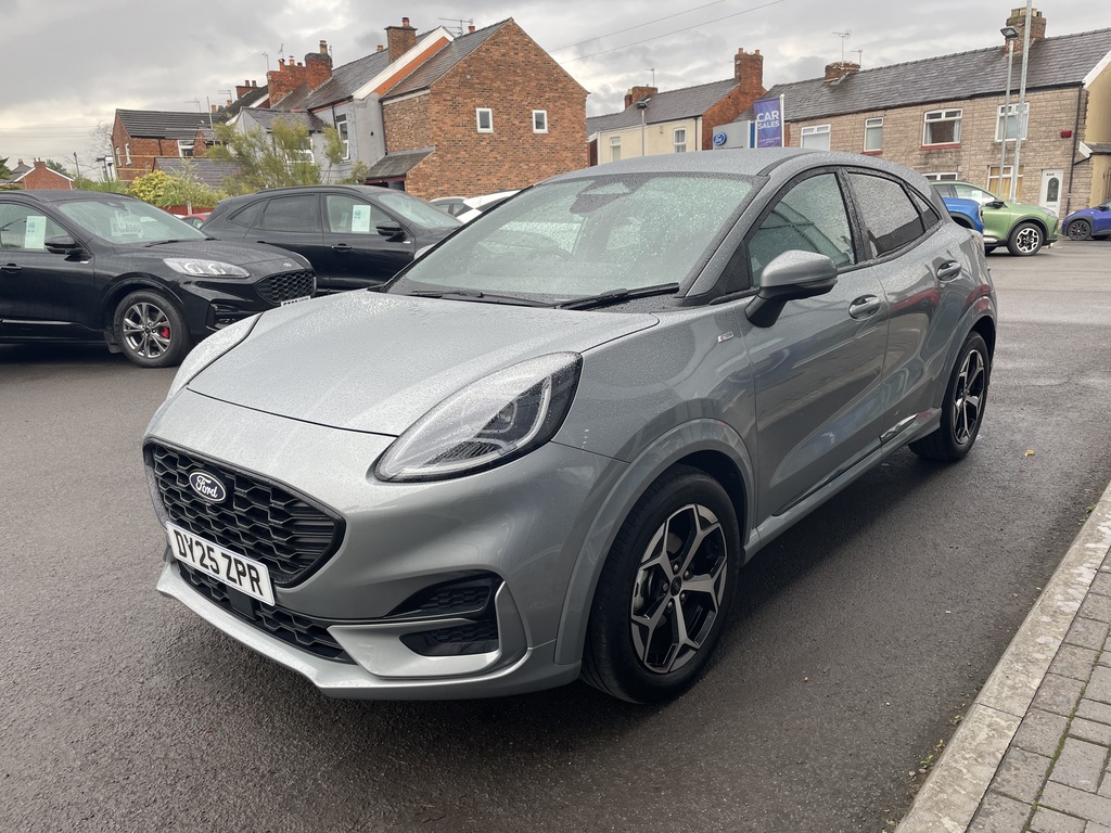 Ford Puma 1.0 Ecoboost Hybrid Mhev St-line Silver #3