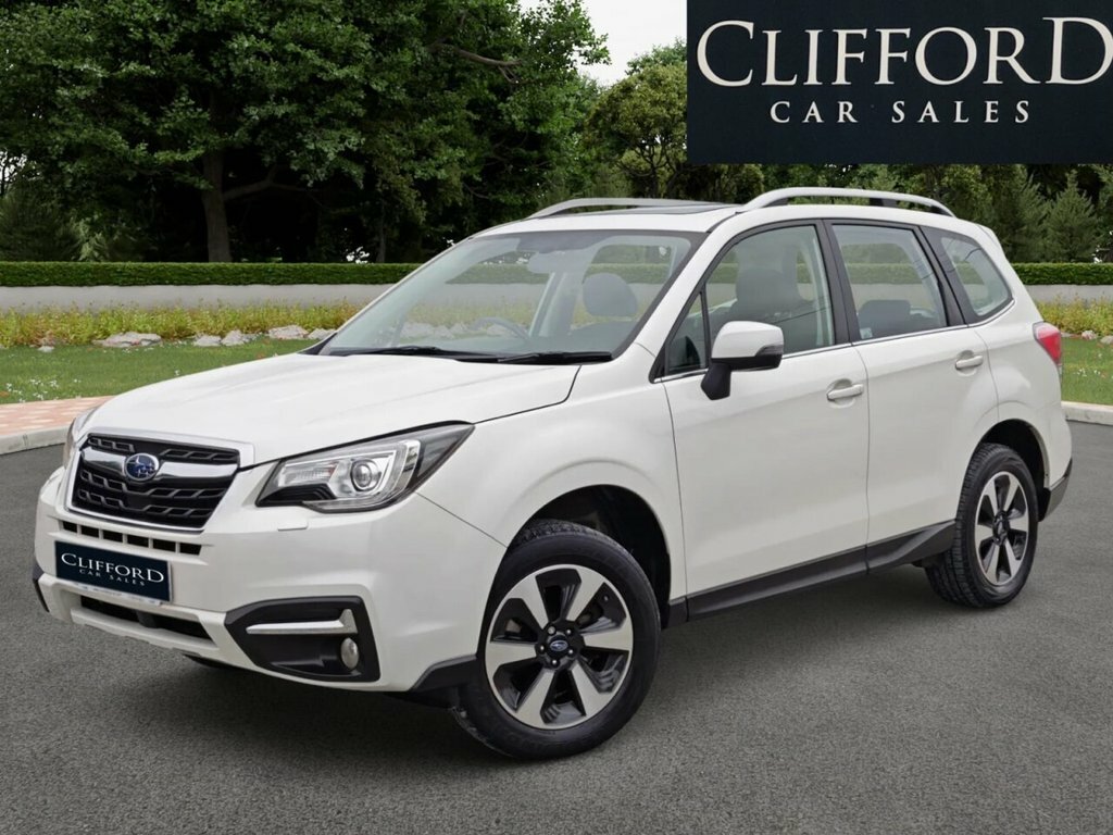 Subaru Forester Estate White #2