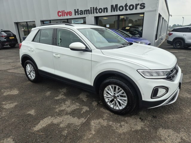 Volkswagen T-Roc 1.5 Tsi Life Suv Dsg Euro 6 S S 150 White