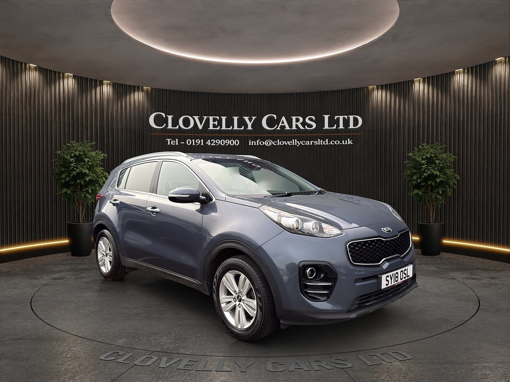 Kia Sportage 1.7 Crdi 2 Suv Euro 6 Ss 114 Blue
