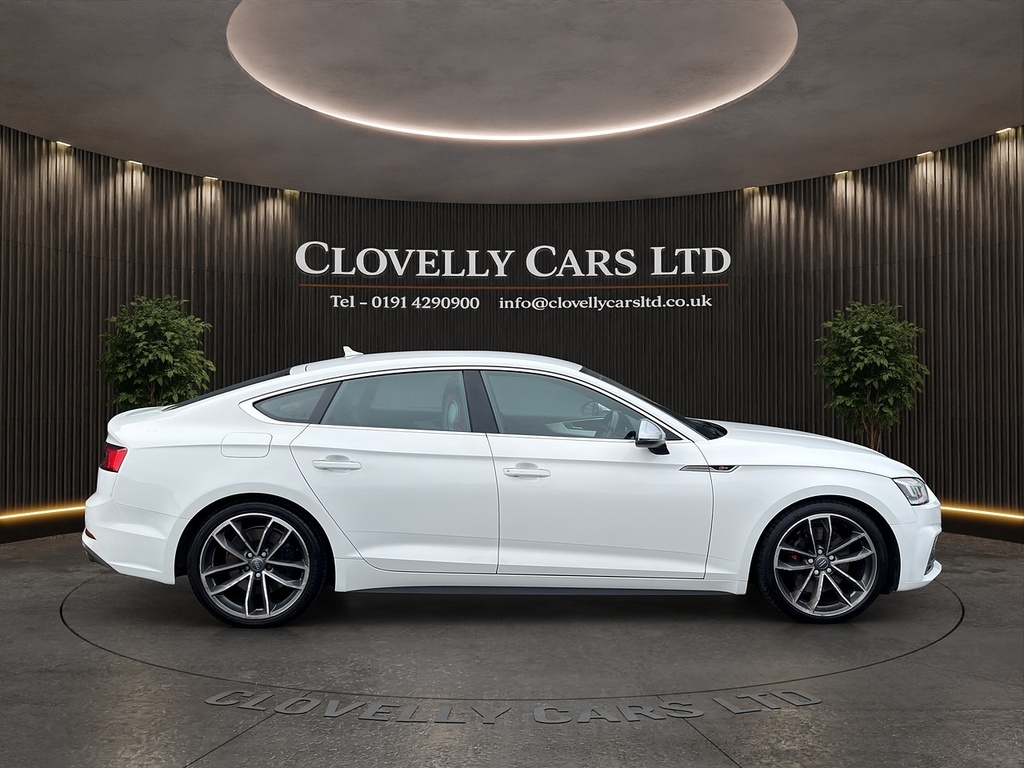 Audi S5 3.0 Tfsi V6 Sportback Tiptronic Quattro White #6