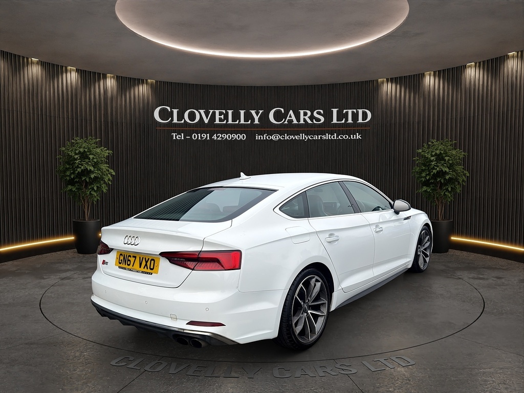 Audi S5 3.0 Tfsi V6 Sportback Tiptronic Quattro White #5