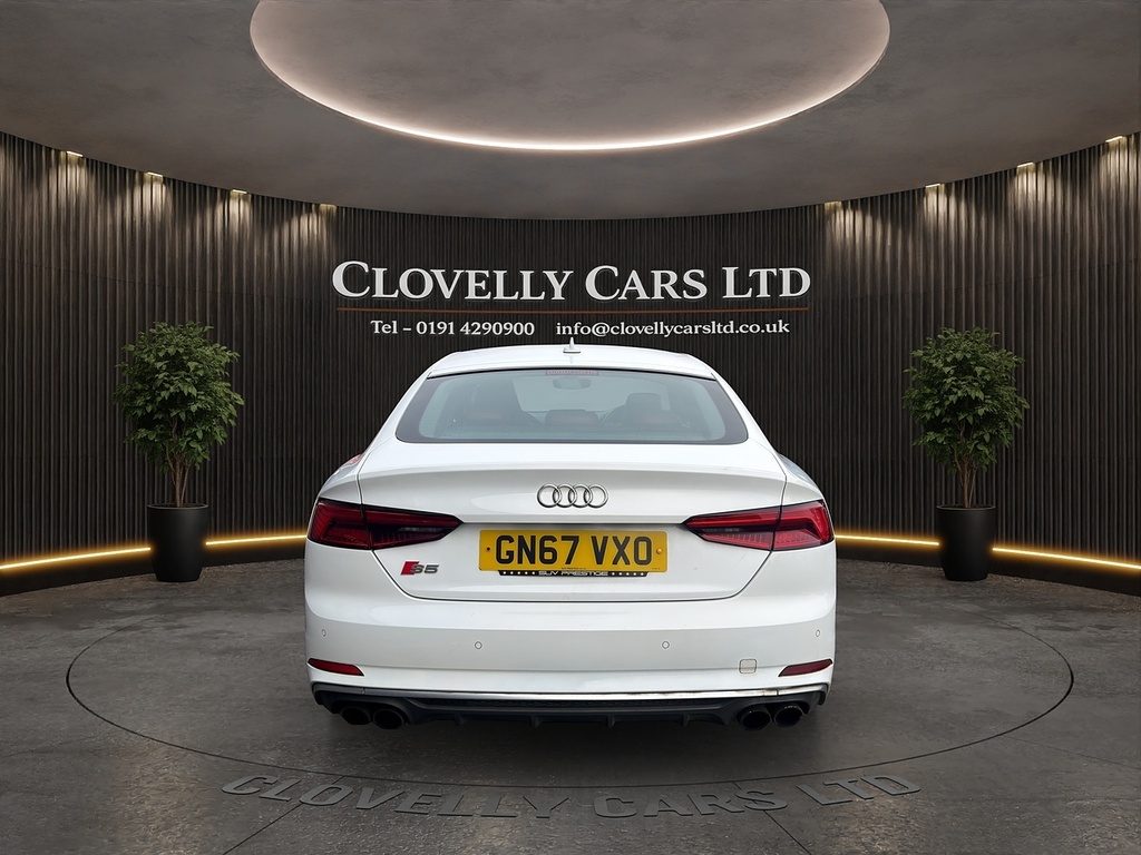 Audi S5 3.0 Tfsi V6 Sportback Tiptronic Quattro White #4