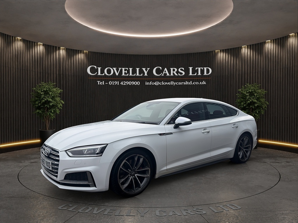 Audi S5 3.0 Tfsi V6 Sportback Tiptronic Quattro White #3