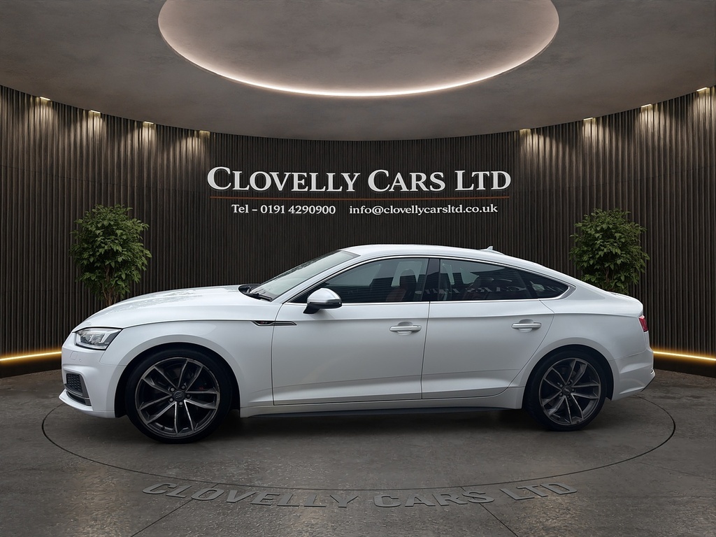 Audi S5 3.0 Tfsi V6 Sportback Tiptronic Quattro White #2