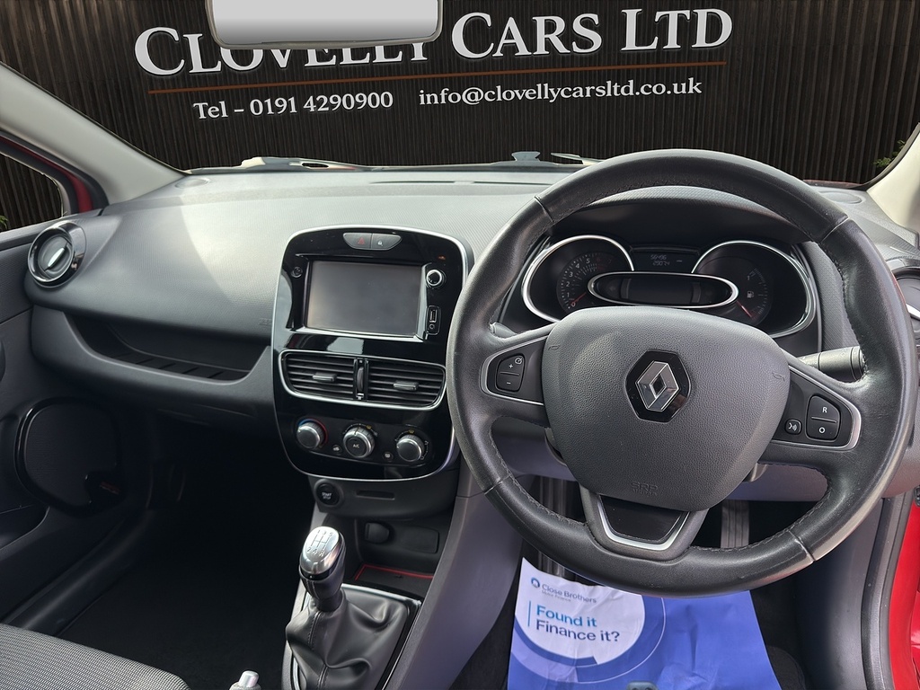 Renault Clio 1.2 16V Dynamique Nav Hatchback HY17MZF Red #3