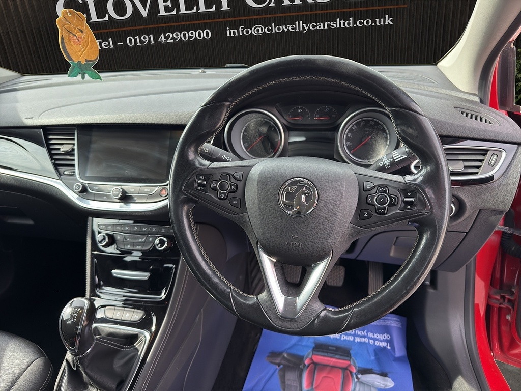 Vauxhall Astra 1.6 Cdti Blueinjection Elite Nav Hatchback Die DG67ACJ Red #4