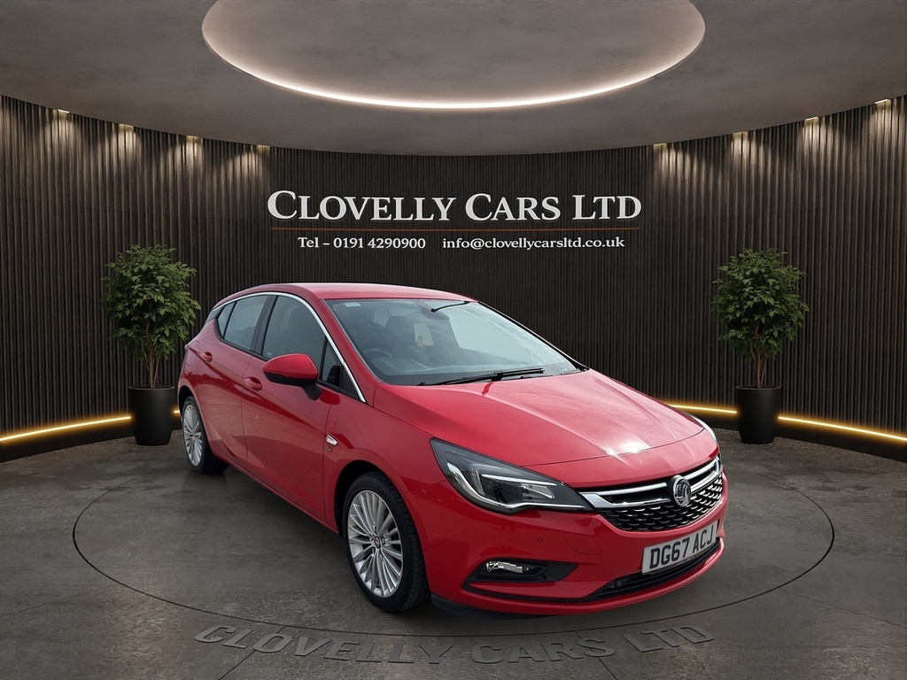 Vauxhall Astra 1.6 Cdti Blueinjection Elite Nav Hatchback Die DG67ACJ Red
