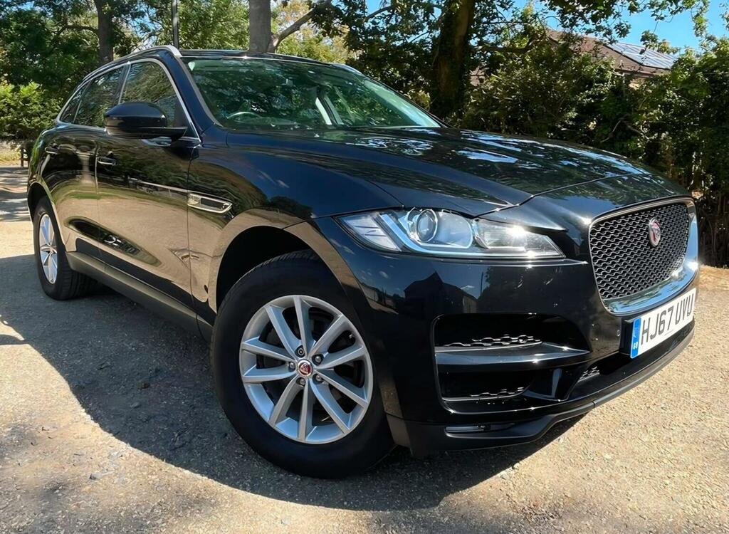 Jaguar F-Pace Suv 2.0 D180 Prestige Euro 6 Ss 2017 Black