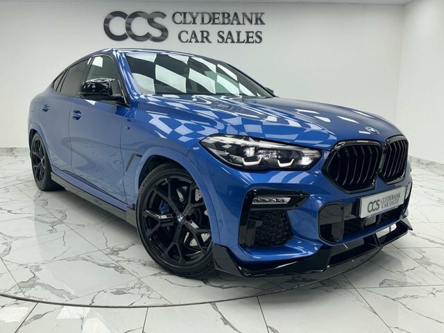 BMW X6 3.0 30D M Sport Suv Xdrive Euro 6 Blue