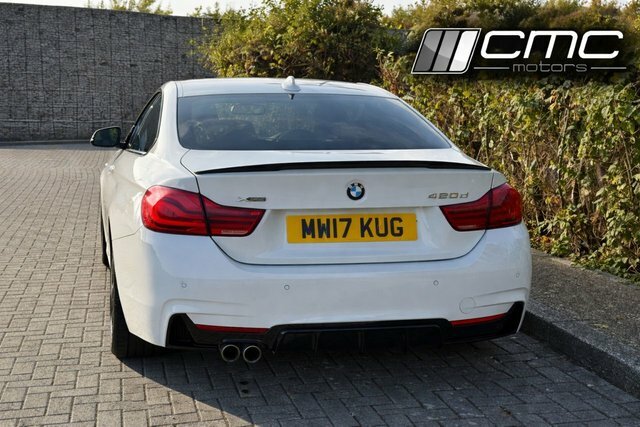 BMW 4 Series Gran Coupe 2.0 420D M Sport Coupe Xdrive Euro White #3