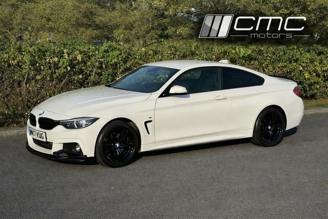 BMW 4 Series Gran Coupe 2.0 420D M Sport Coupe Xdrive Euro White #2