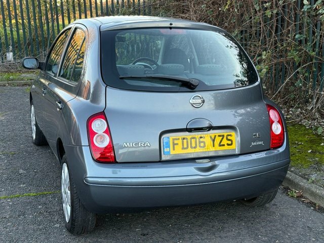 Nissan Micra 1.2 16V Se Hatchback 161 G K Grey #4