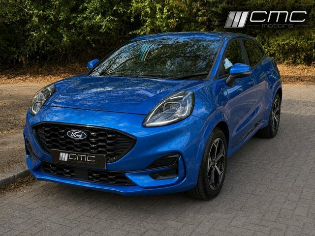Ford Puma 1.0T Ecoboost Mhev St-line Suv Hybrid D Blue