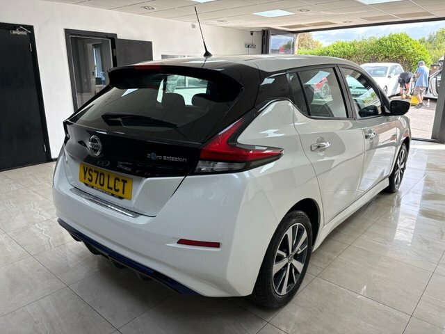Nissan Leaf 2020 40Kwh Acenta Hatchback 150 YS70LCT White #3