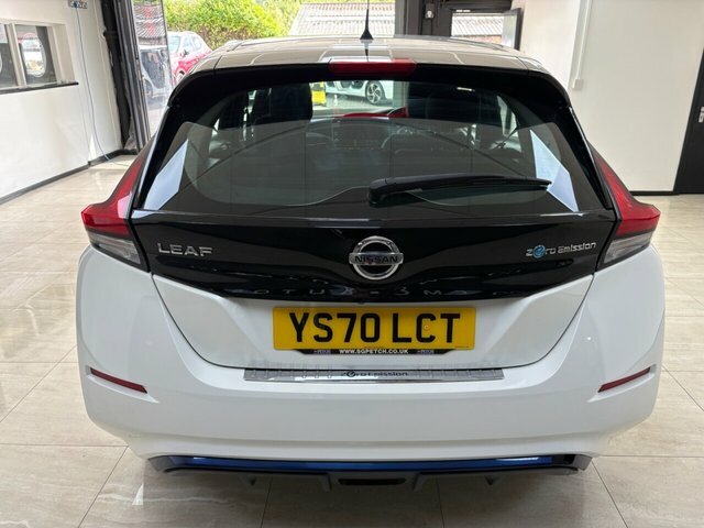 Nissan Leaf 2020 40Kwh Acenta Hatchback 150 YS70LCT White #4