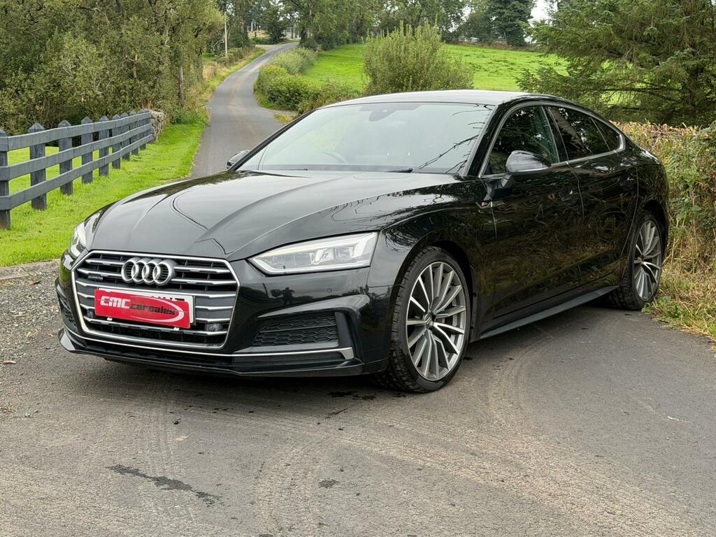 Audi A5 S Line Black #3