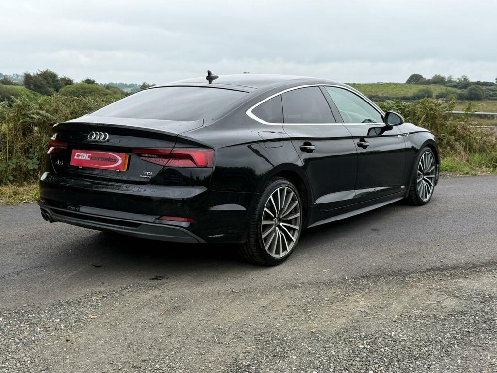 Audi A5 S Line Black #4