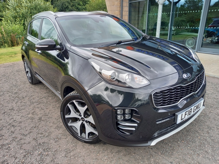 Kia Sportage 2.0 Crdi Gt-line Awd Black