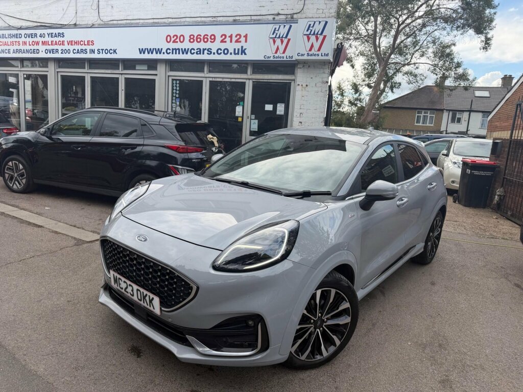 Ford Puma 1.0T Ecoboost Mhev St-line X Vignale Suv Petro Silver