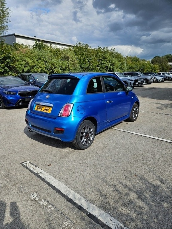 Fiat 500 S Blue #2