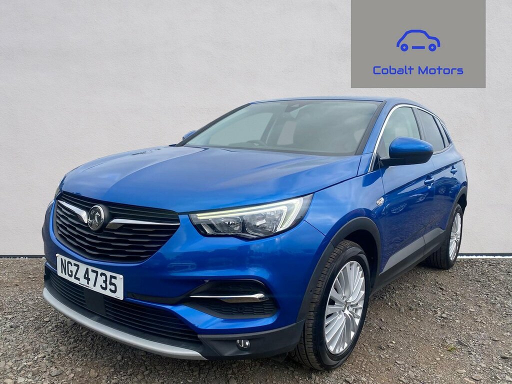 Vauxhall Grandland X 1.2 Turbo Gpf Tech Line Nav Suv NGZ4735 Blue #6
