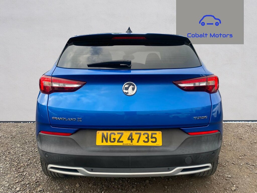 Vauxhall Grandland X 1.2 Turbo Gpf Tech Line Nav Suv NGZ4735 Blue #4