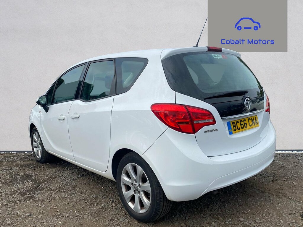 Vauxhall Meriva 1.4I Life Mpv Euro 6 100 Ps U White #4