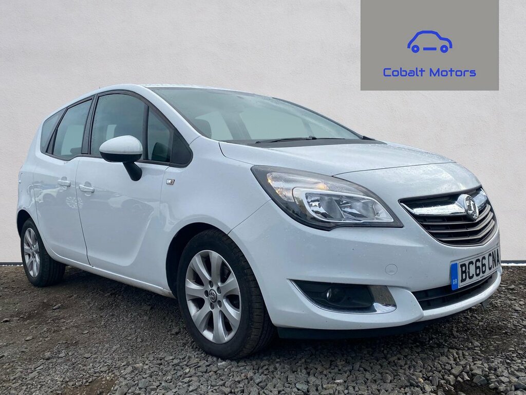 Vauxhall Meriva 1.4I Life Mpv Euro 6 100 Ps U White