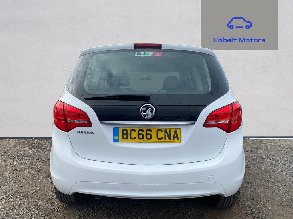 Vauxhall Meriva 1.4I Life Mpv Euro 6 100 Ps U White #3
